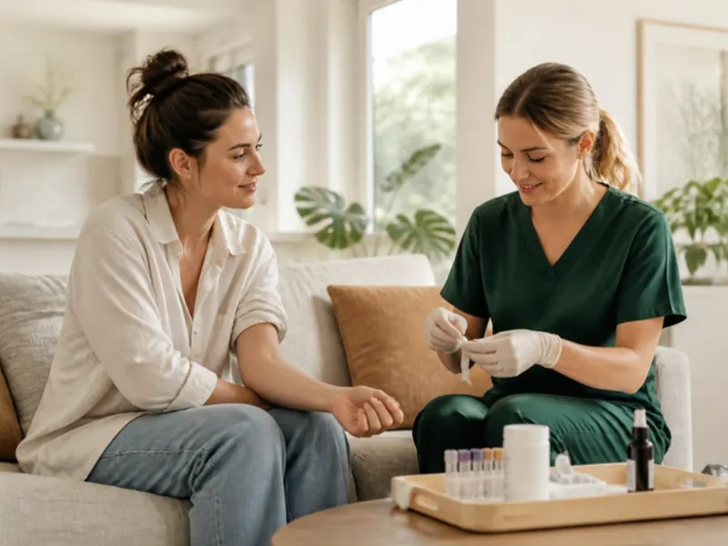 Women's Hormonal Package home blood collection
