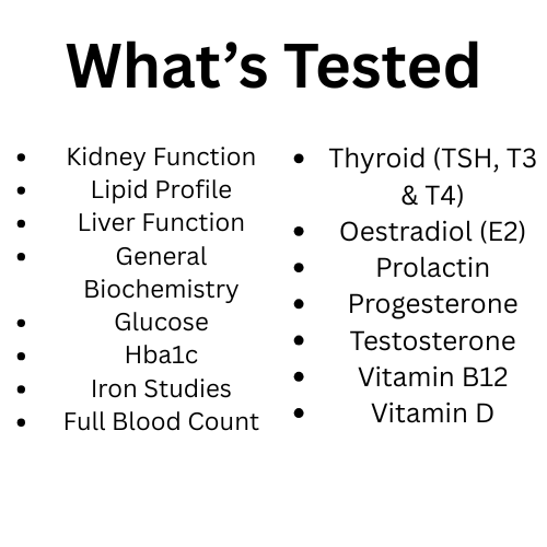 Comprehensive Health Panel Comprehensive Women's Health Panel – Assess Key Health Indicators ...