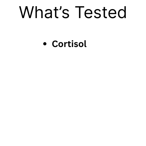 Cortisol Test
