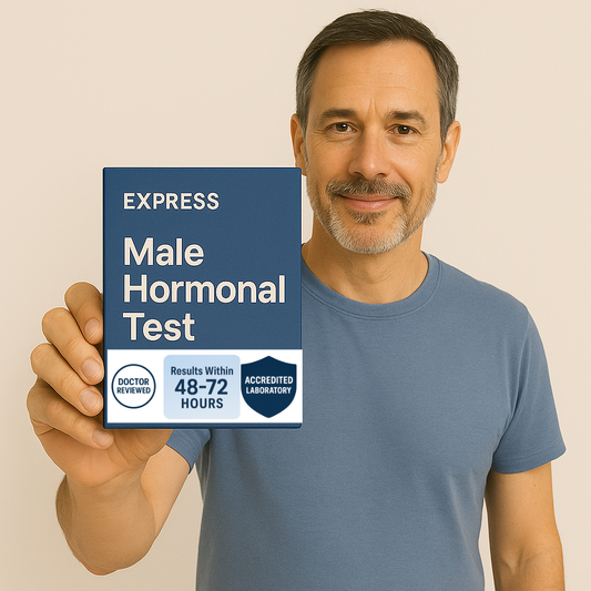 Male Hormonal Test + Free Add-Ons | Valued ($55)