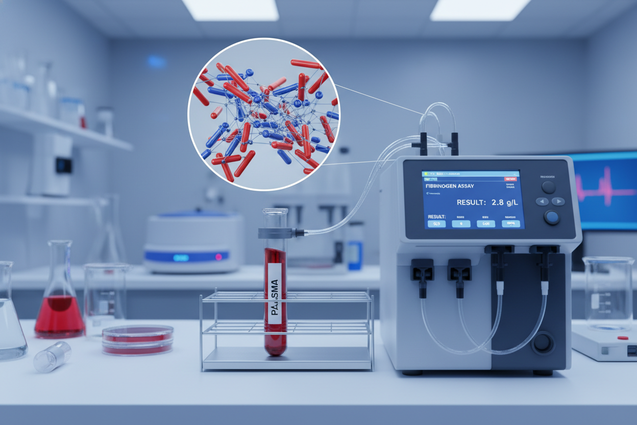 Fibrinogen test