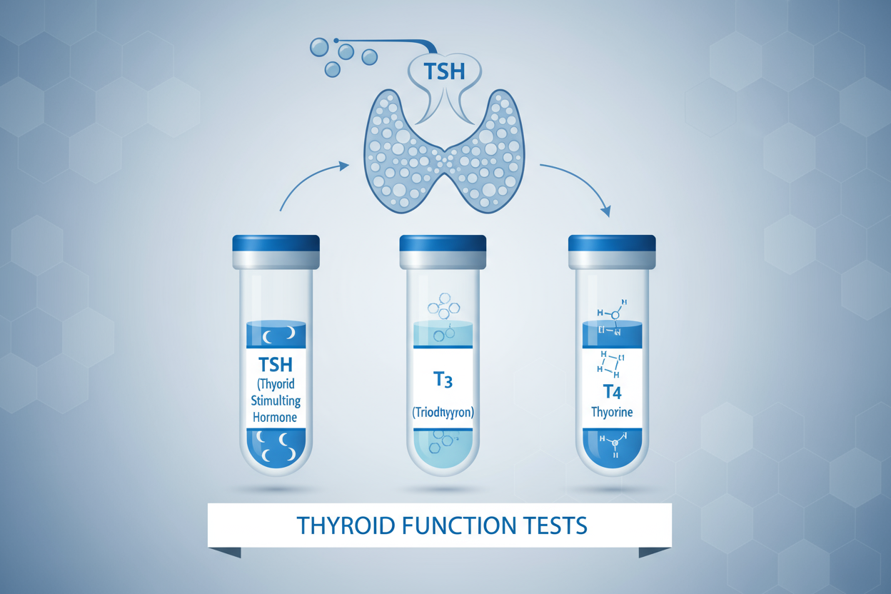 TSH, T3 & T4 test