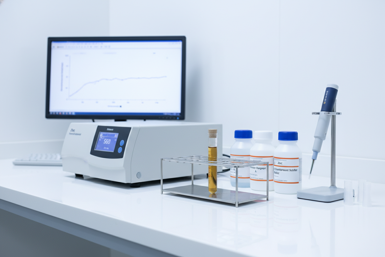 zinc test